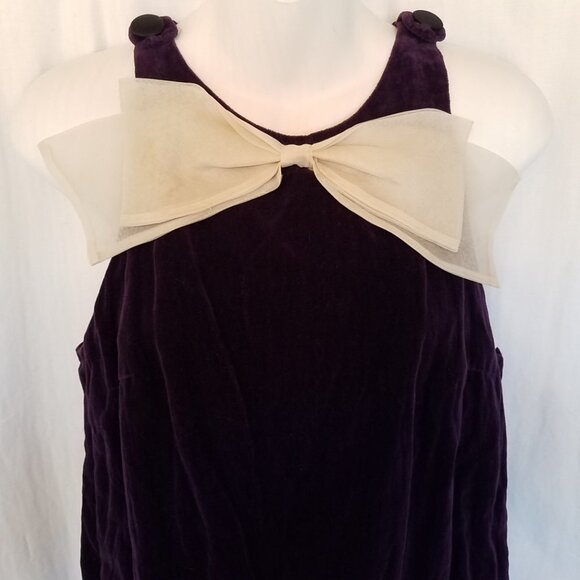 3.1 PHILLIP LIM Velvet Bow Shift Dress - Picture 2 of 6